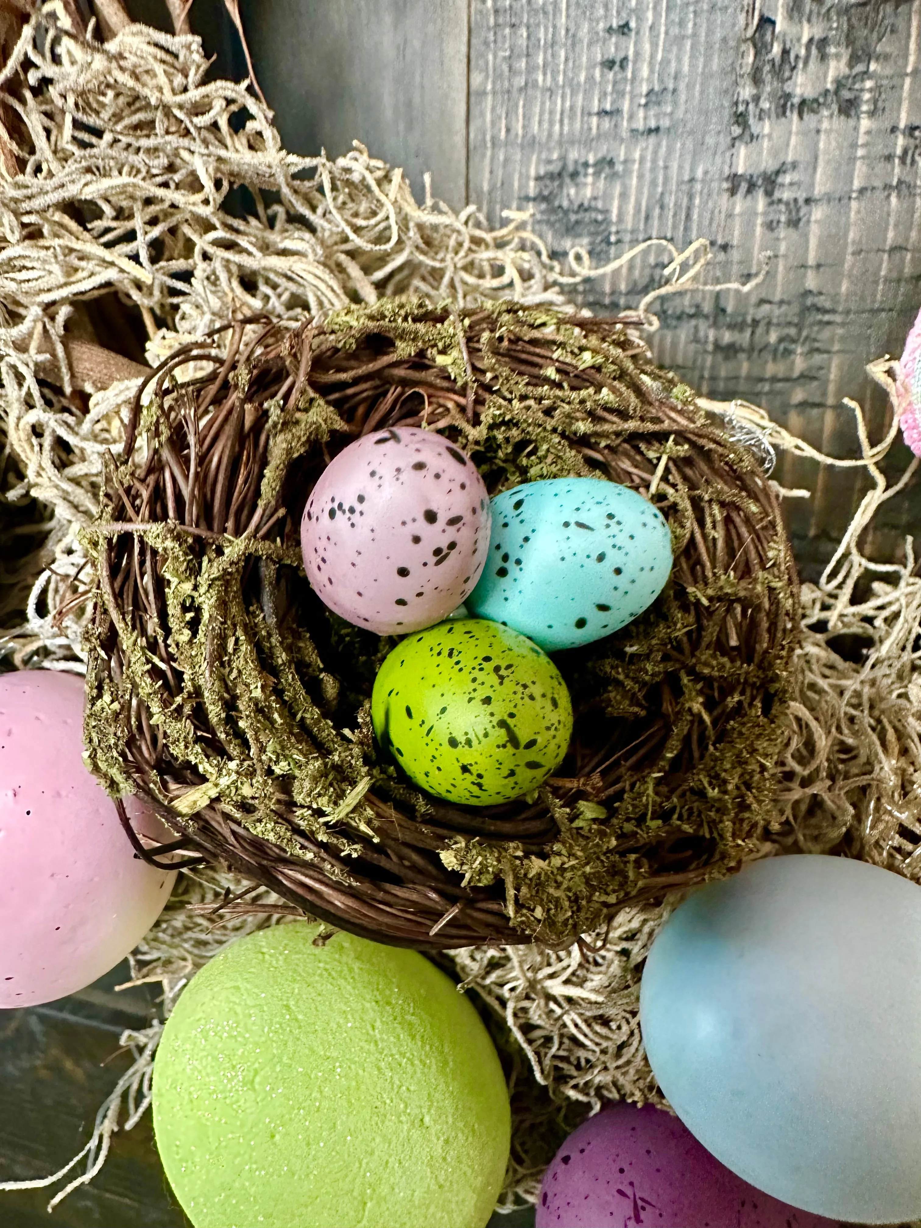 Easter Egg Welcome Wreath