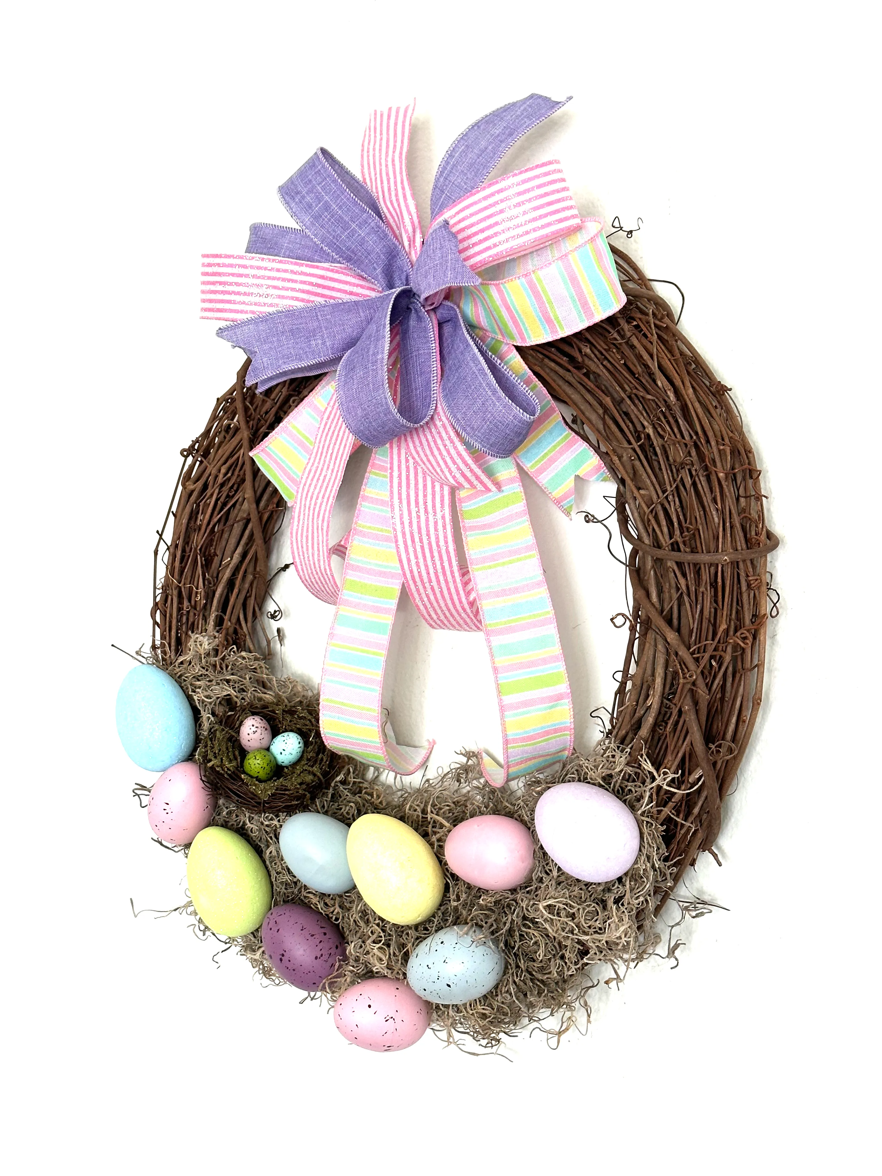 Easter Egg Welcome Wreath