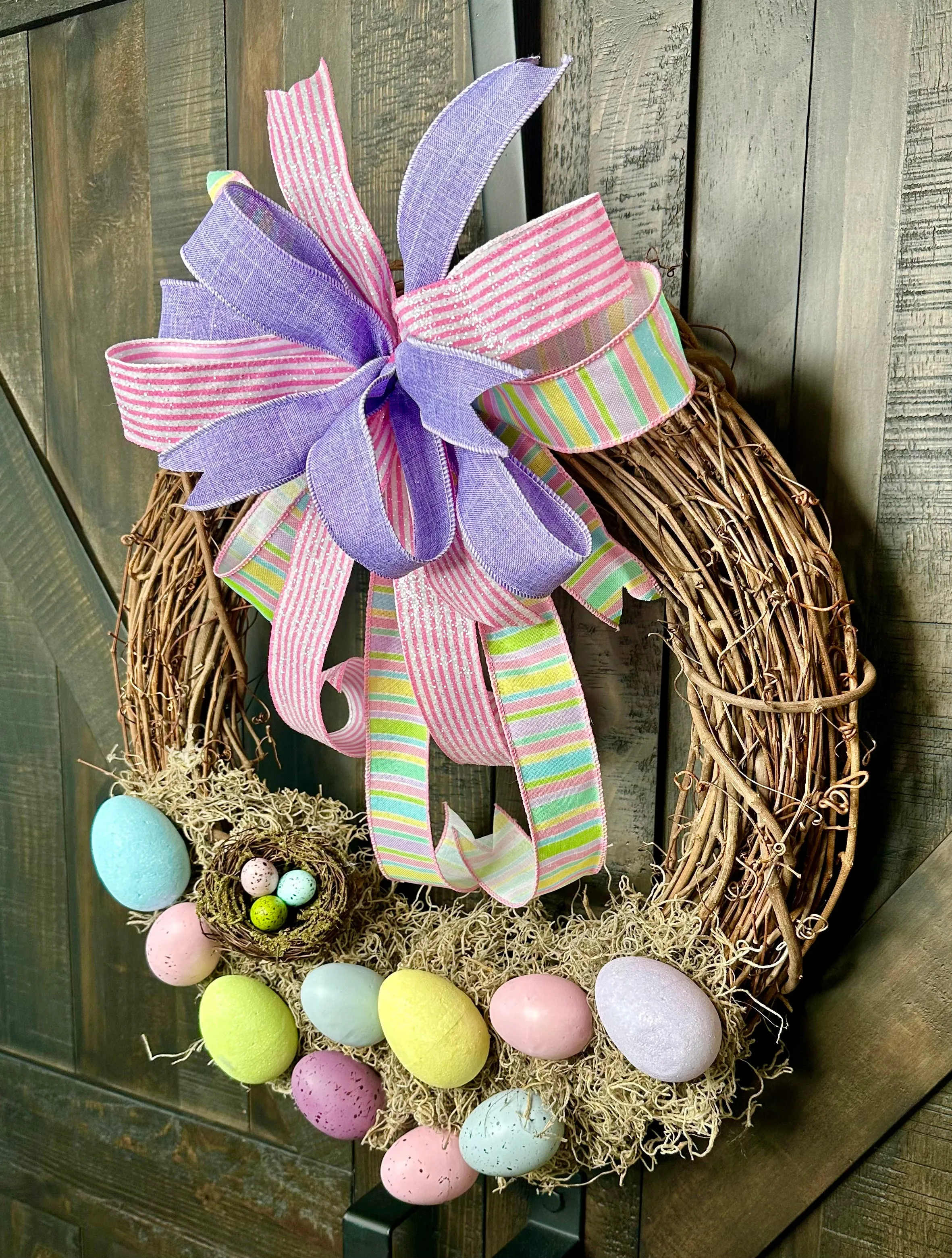 Easter Egg Welcome Wreath