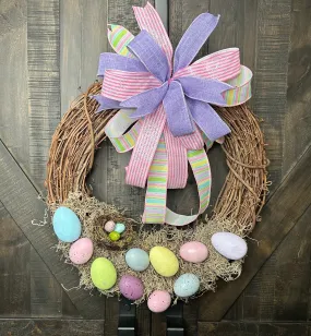 Easter Egg Welcome Wreath