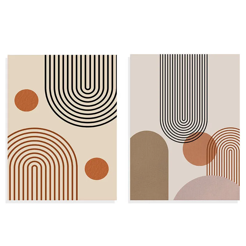 Eleanor Abstract Wall Art - Set of Two