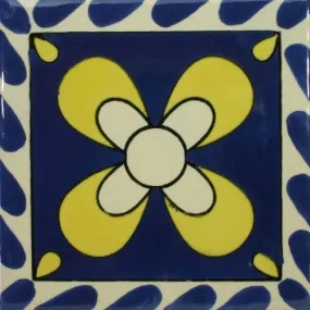 Especial Decorative Tile - Mono Azul Y Amarilla