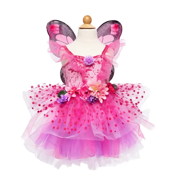 Fairy Blooms Dress with Wings Size 3-4