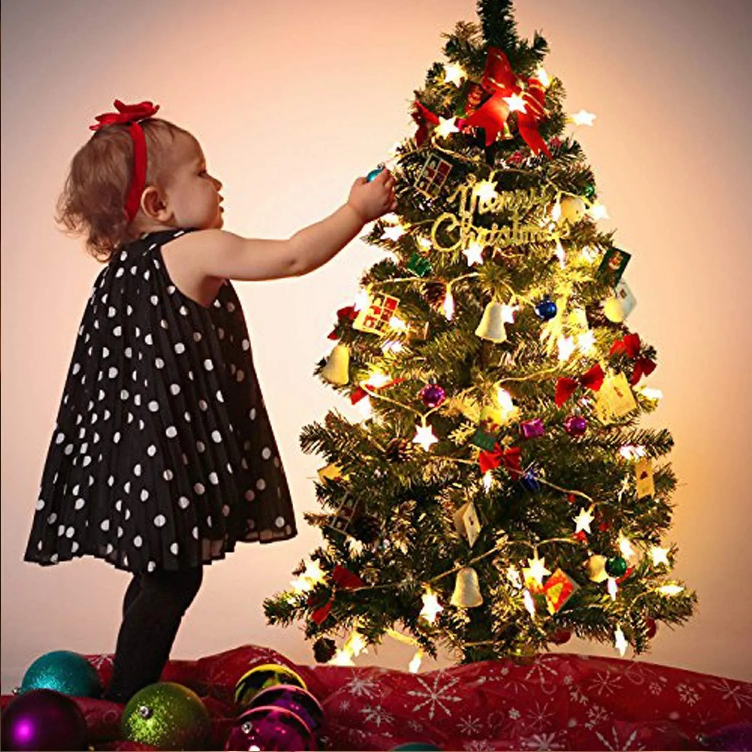 Fairy Light (10 Small Stars) Battery Operated