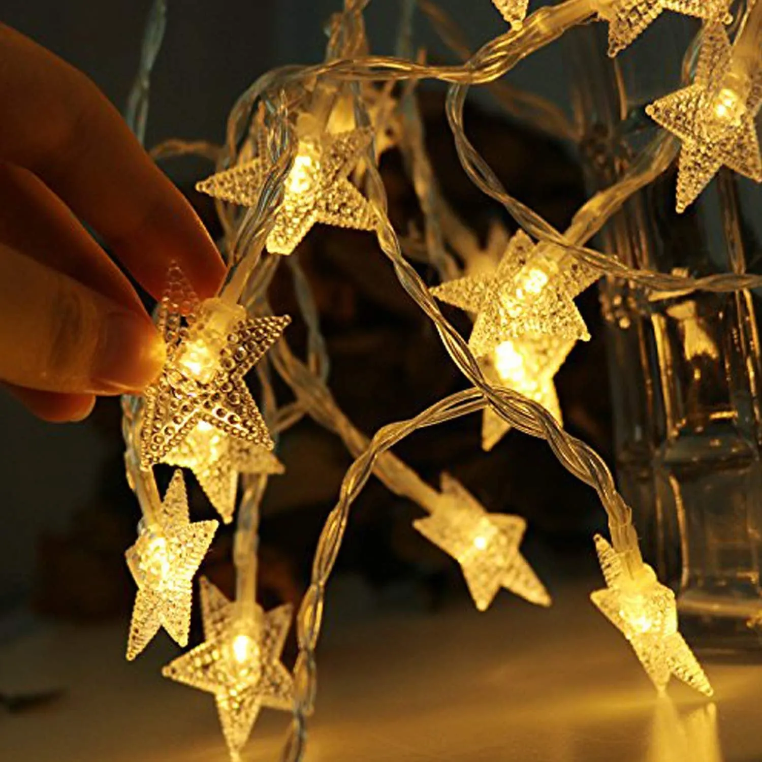 Fairy Light (10 Small Stars) Battery Operated
