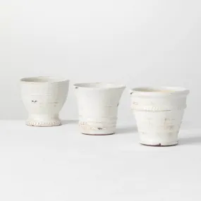 Farmhouse Pots - Set of 3