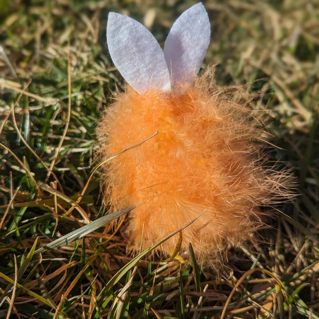 Feathery Chick - Orange