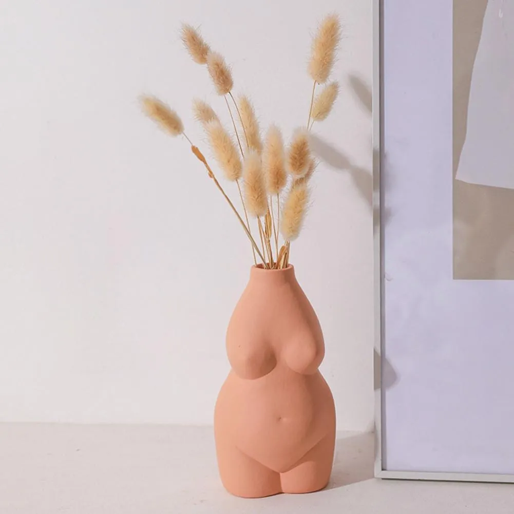 Female Body Art Vase