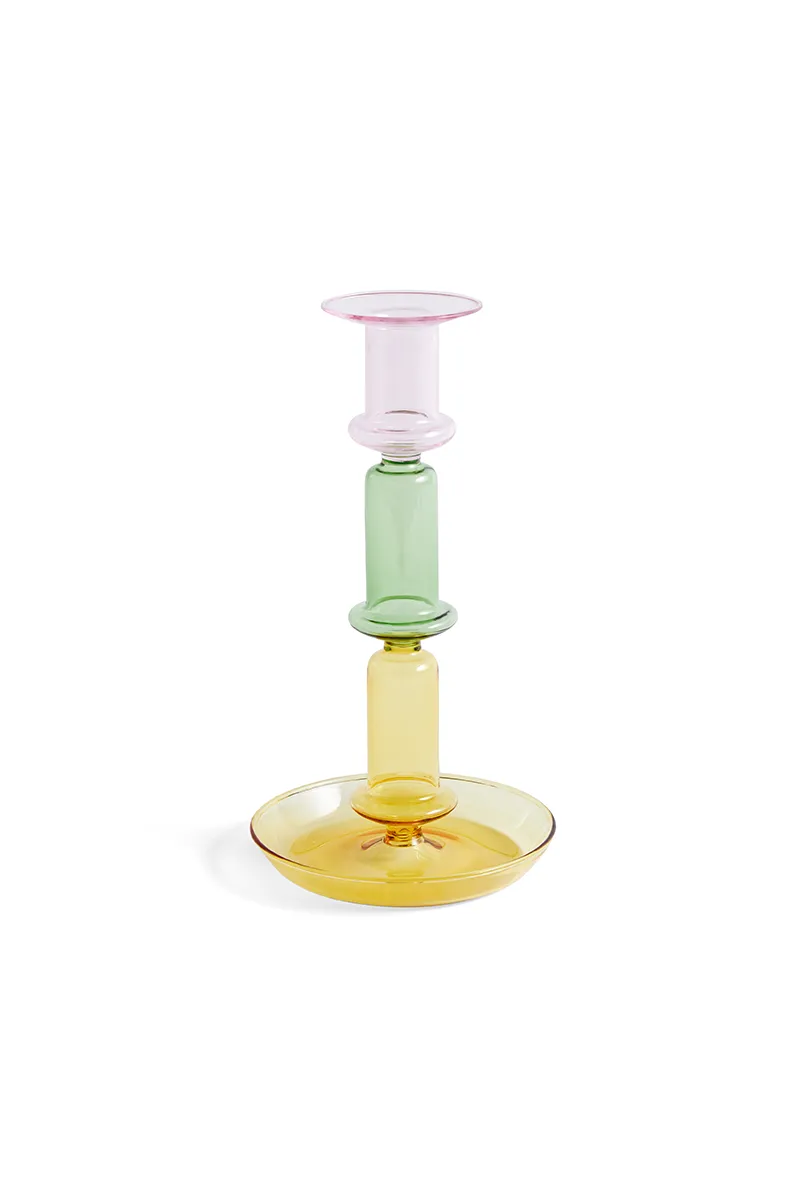 Flare Tall Rainbow - Pink/Green/Yellow