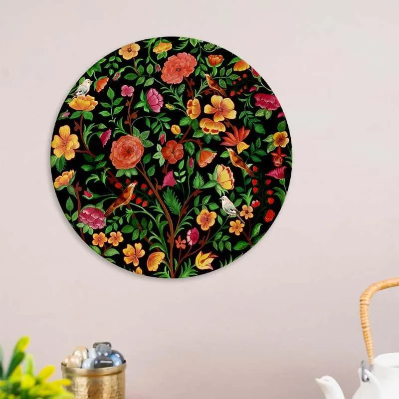 Floral Lush Decorative Plates