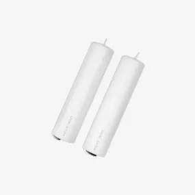 Georg Jensen | White Paraffin Candles - Set of 2