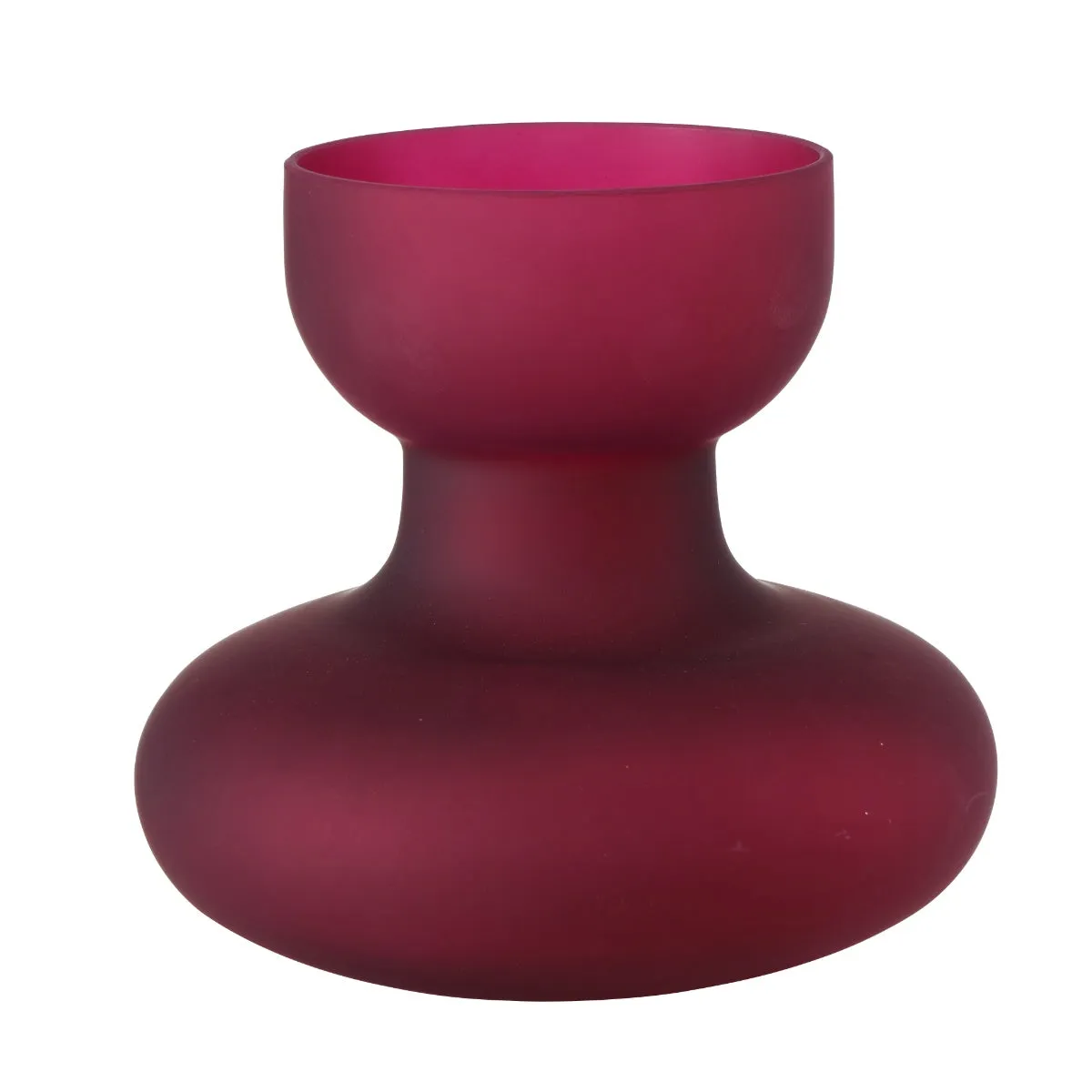 Glass Sculpture Vase 19cm