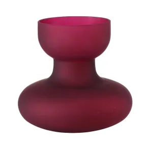 Glass Sculpture Vase 19cm