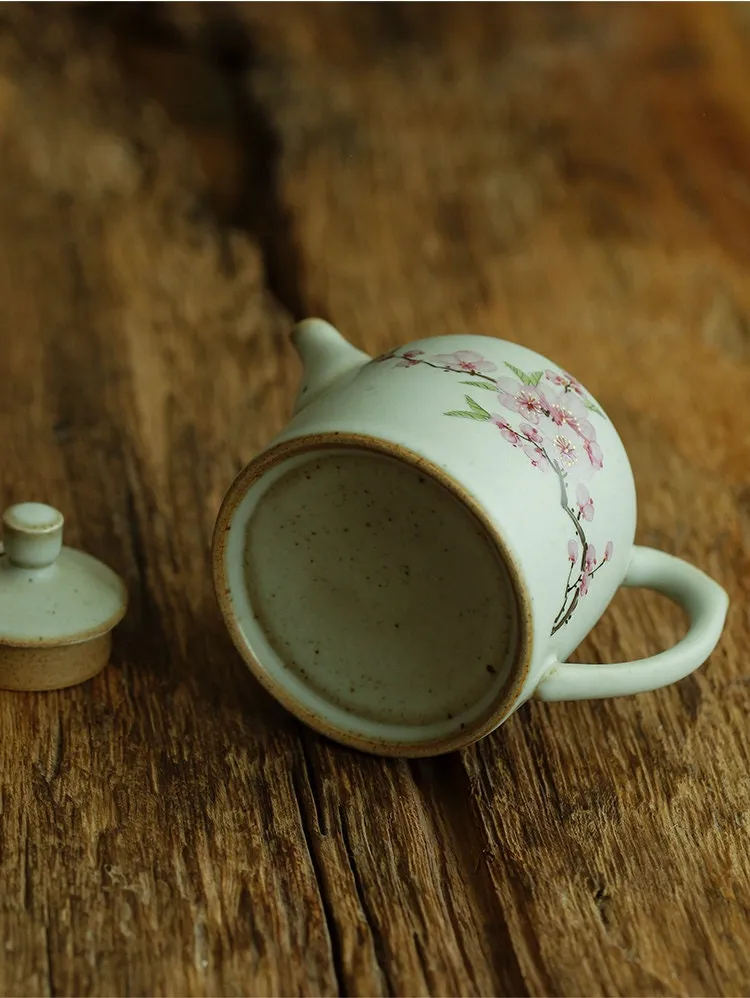 Gohobi Hand painted Sakura Teapot