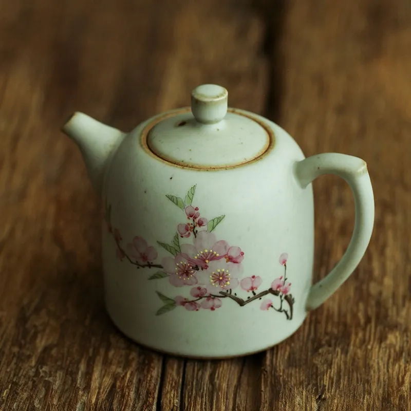 Gohobi Hand painted Sakura Teapot