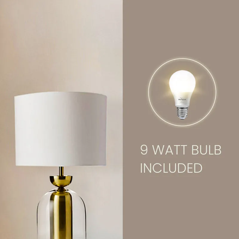 Graceful Glow  Iron LED Table Lamp