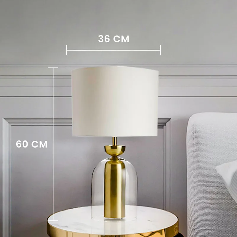 Graceful Glow  Iron LED Table Lamp