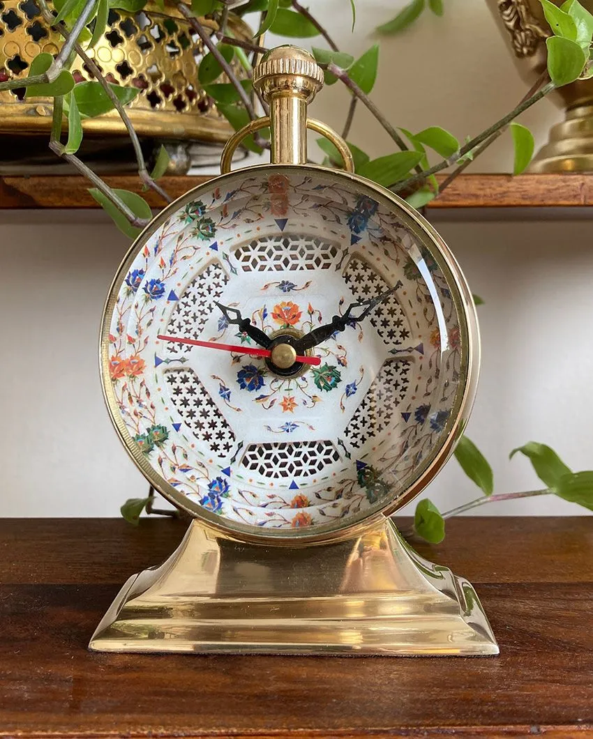 Graceful Time The Ultimate Brass Table Clock