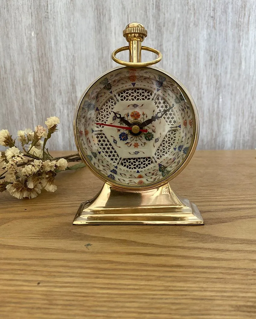 Graceful Time The Ultimate Brass Table Clock