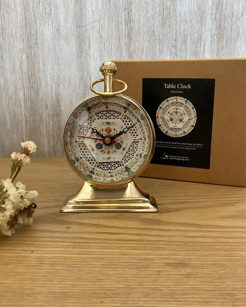 Graceful Time The Ultimate Brass Table Clock