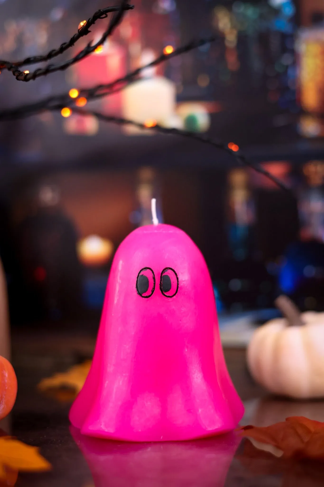Halloween Ghost Candles (6 Colors) FINAL SALE