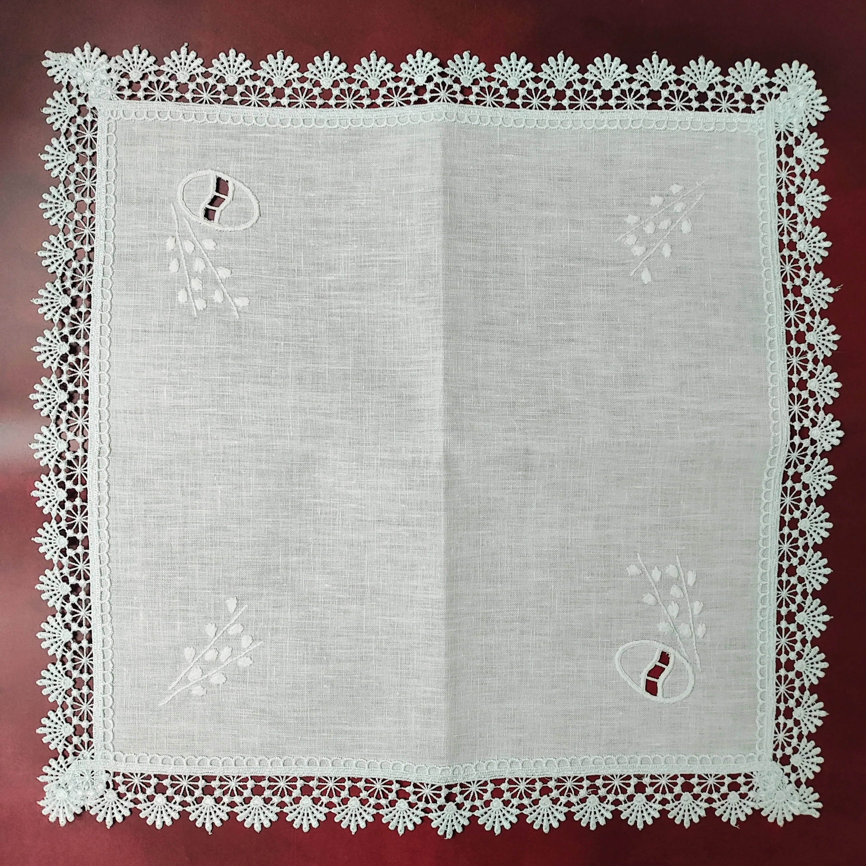 Handmade Linen Doily