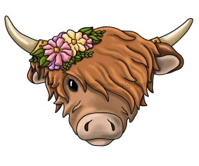 Highland Cow Sign, Country Sign, Yak Sign, wood sign, PCD-W-028-DH