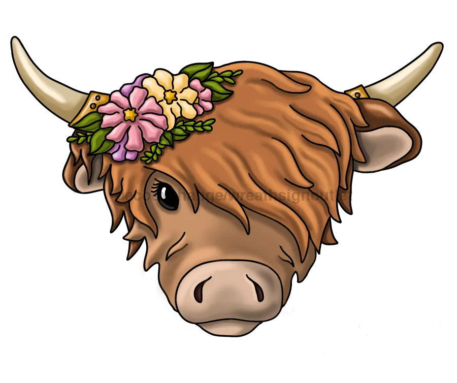 Highland Cow Sign, Country Sign, Yak Sign, wood sign, PCD-W-028-DH