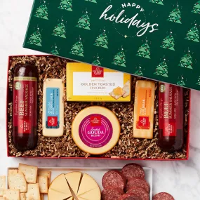 Holiday Sausage & Cheese Collection: Hickory Farms Gift Box