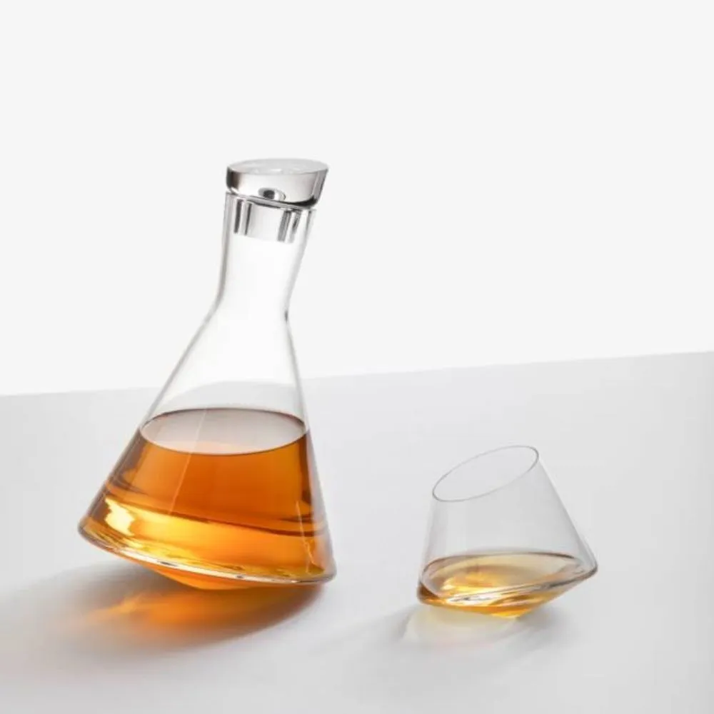 Ichendorf Manhattan Bar rolling cognac glass by Ichendorf Design