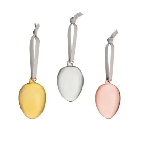 IITTALA | Glassware | Glass Egg 60mm, 3 set mix