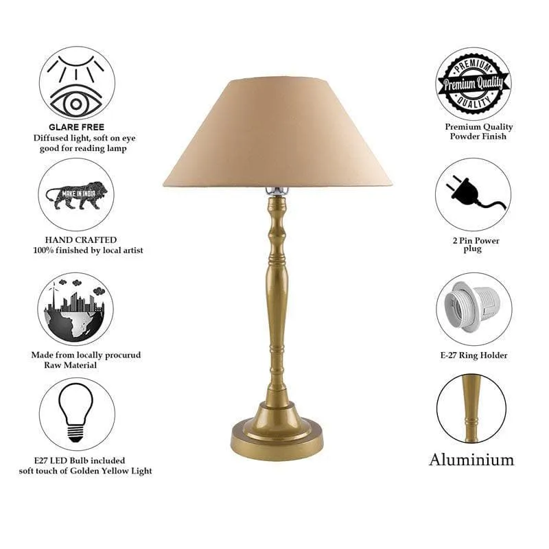 Imperial Gold Table lamp - Khadi