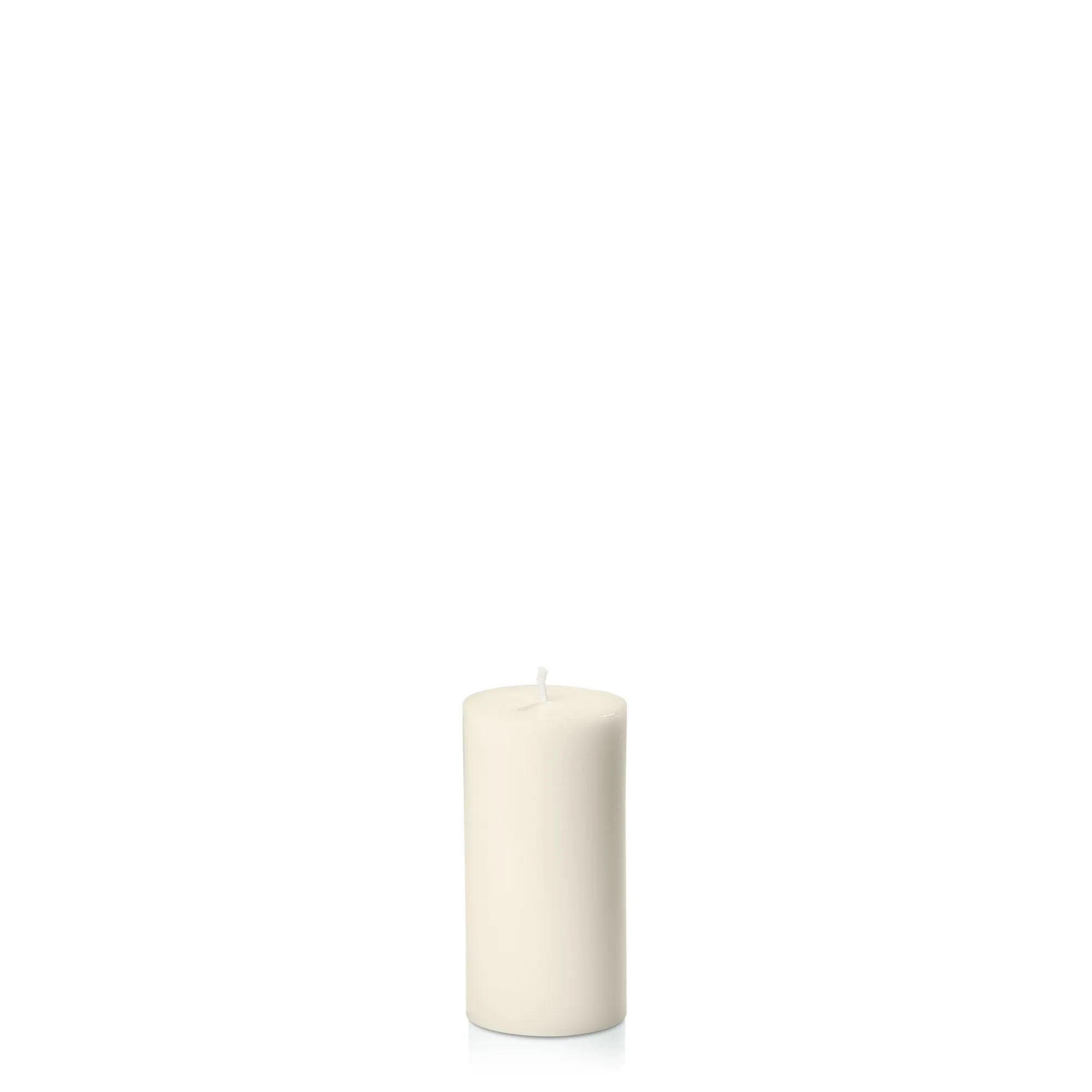 Ivory 5cm x 10cm Slim Pillar