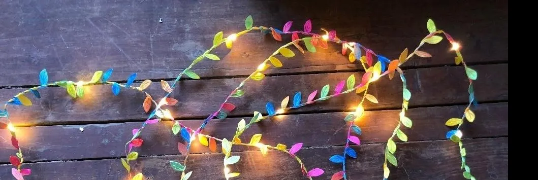 Ivy Garland Copper Fairy Lights