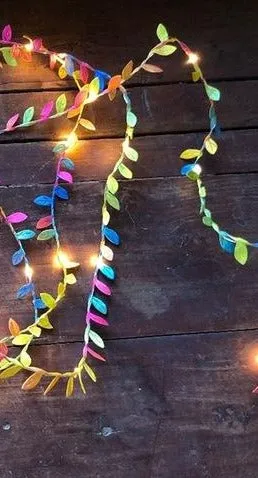 Ivy Garland Copper Fairy Lights