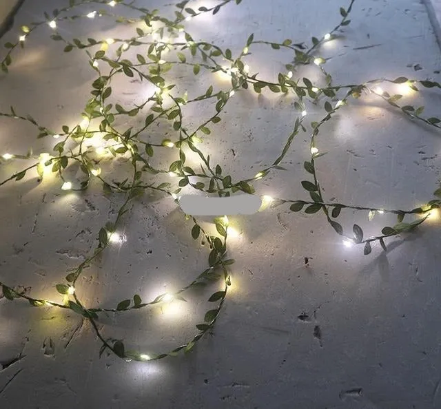 Ivy Garland Copper Fairy Lights