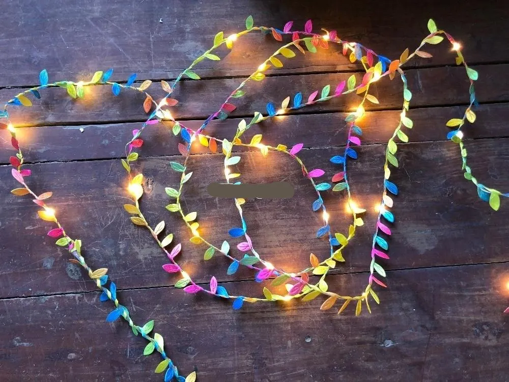 Ivy Garland Copper Fairy Lights