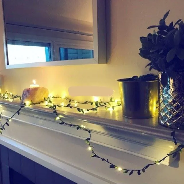 Ivy Garland Copper Fairy Lights