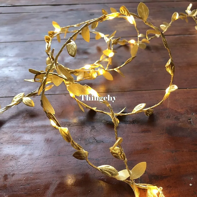 Ivy Garland Copper Fairy Lights
