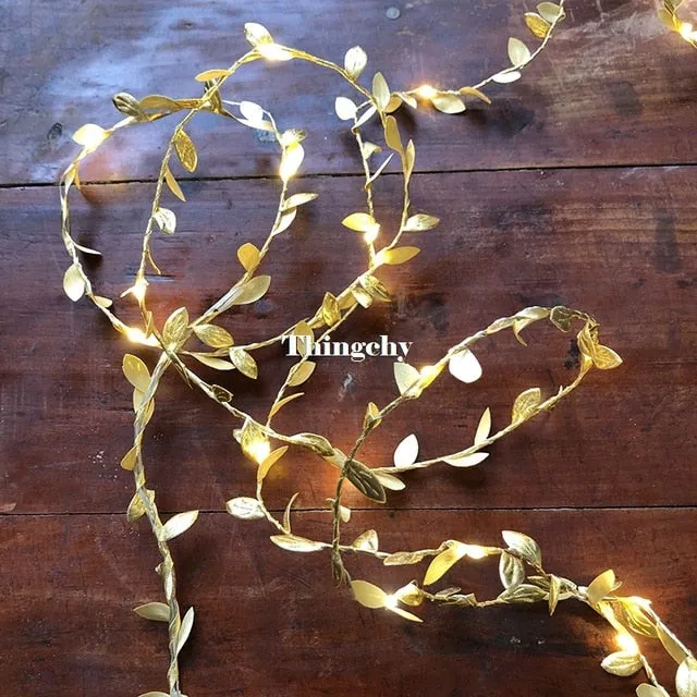 Ivy Garland Copper Fairy Lights