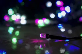 Kuber Industries 2 Pieces 10 Meter Diamond LED's Waterproof Fairy Decorative String Light - Red Green Blue - Decoration Indoor/Outdoor for Party Wedding Diwali -CTKTC22980