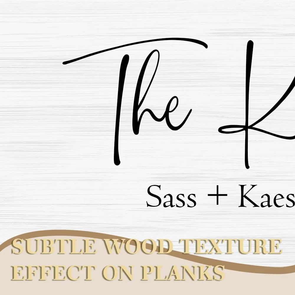 Last Name Signs for Home | Personalized Framed Wooden Family Name Sign for Home Decor Wall | Custom Wood Signs | Monogram Name Wall Decor | Established Wood Sign | Housewarming Gift