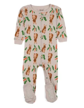 Leveret Pajamas Footed Bunny Rabbit Pajamas
