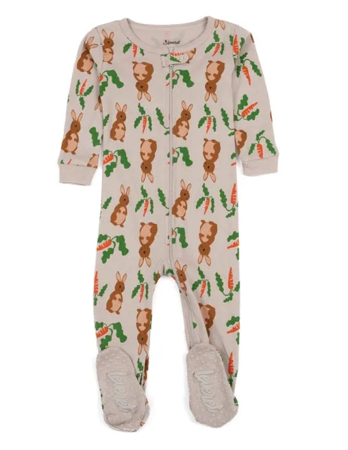 Leveret Pajamas Footed Bunny Rabbit Pajamas