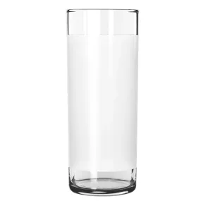 Libbey 96/11680 Straight Sided 12 oz. Frosted Clear Lip Zombie Glass with Cylindrical Body and Safedge® Rim, Case of 48 Pcs