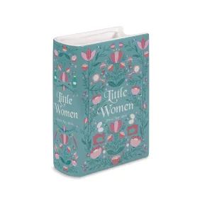Little Women Large Ceramic Book Vase