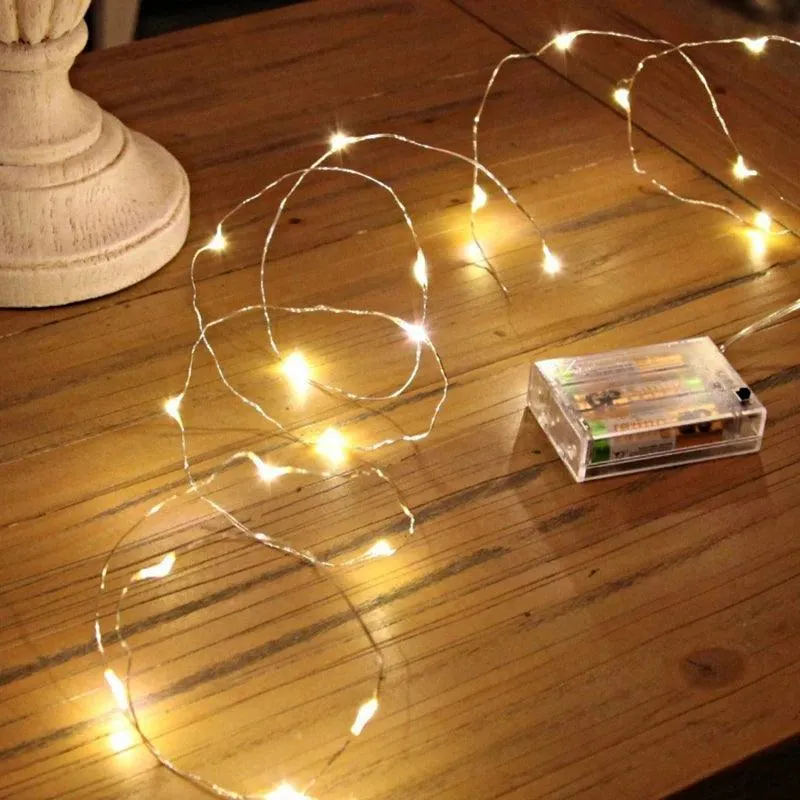 Magical Copper Wire LED Fairy Lights for Events & Home Decor