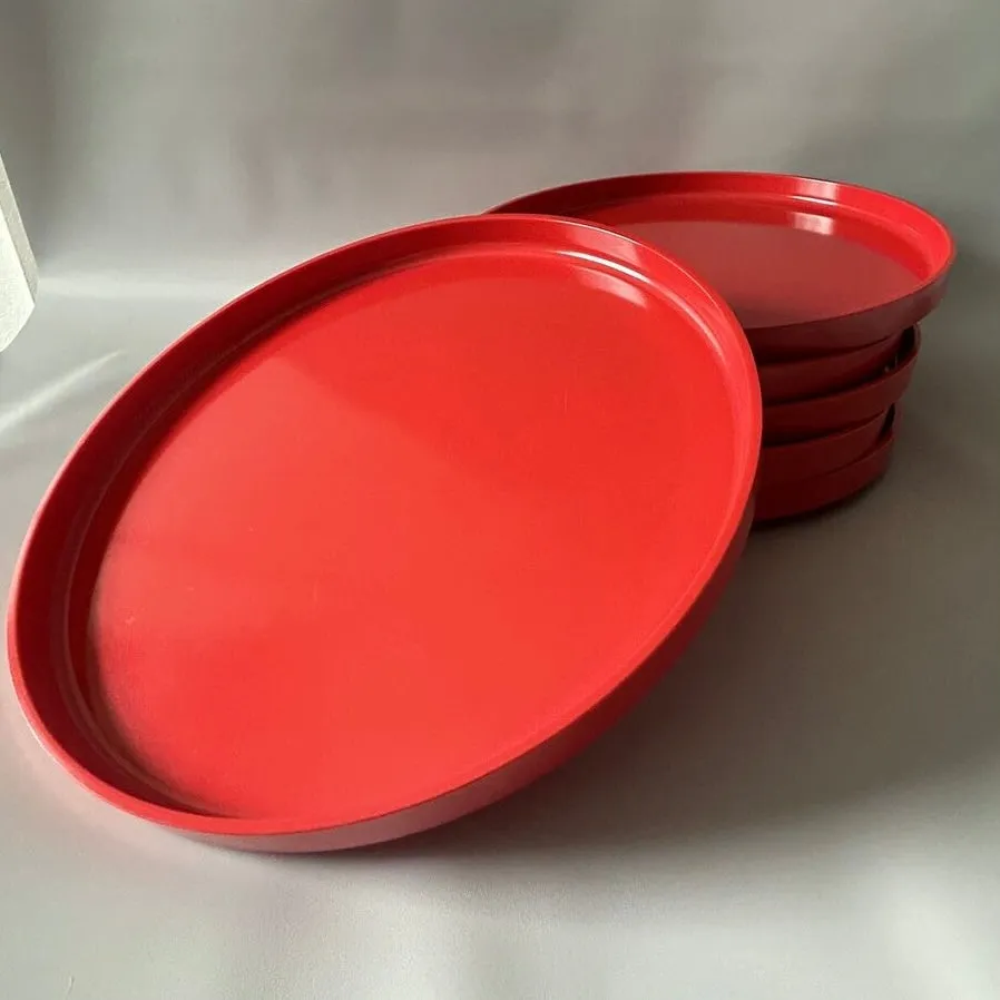 Matte Finished All Purpose Porcelain Plates - 8.5"