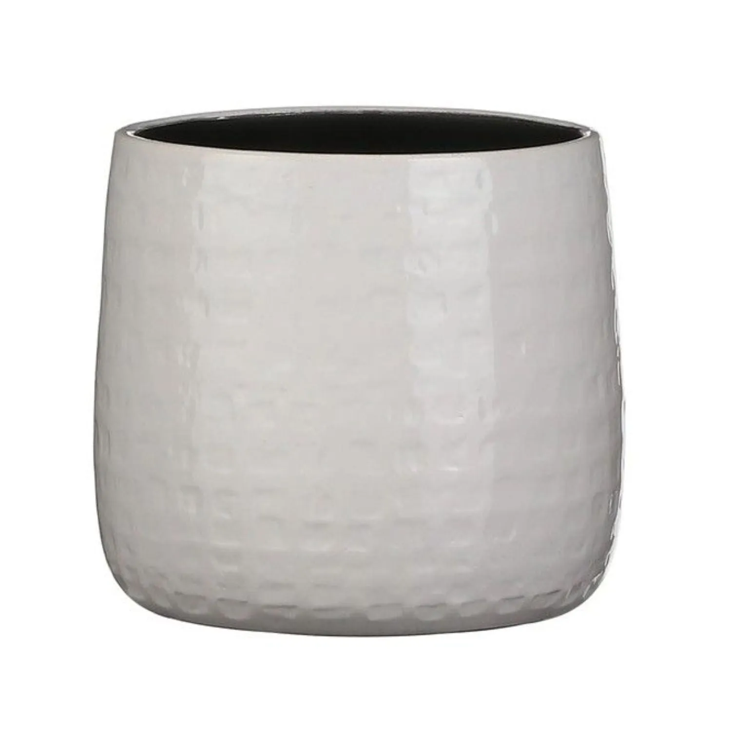 Mica Decorations White Floyd Round Pot H17cm x D19cm