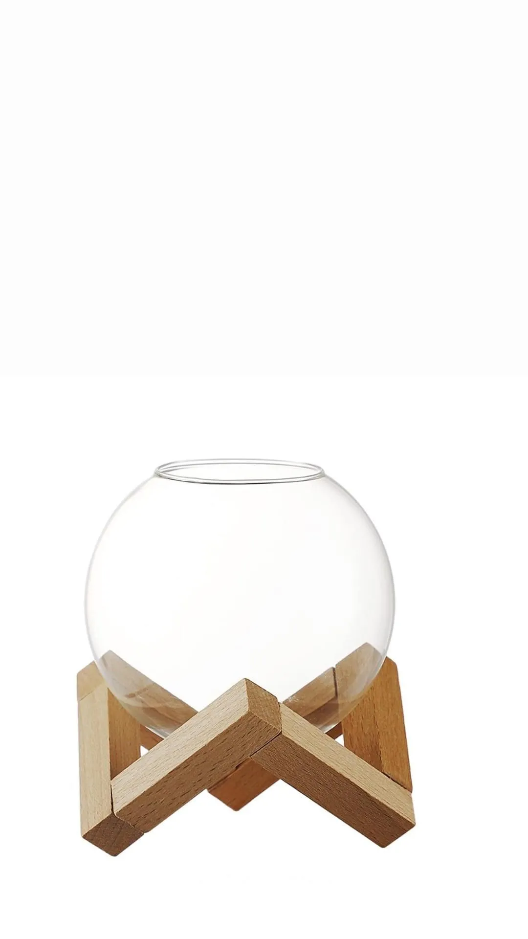 Modern Glassware | Elegant Borosilicate Glass Ball Tumbler